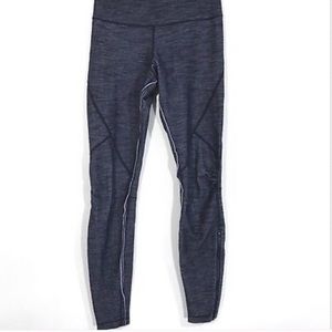 LULULEMON Blue tights size 4